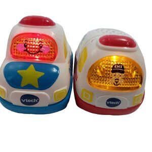 VTech Go! Go! Smart Wheels ambulance & Police sirens singing talking light Up